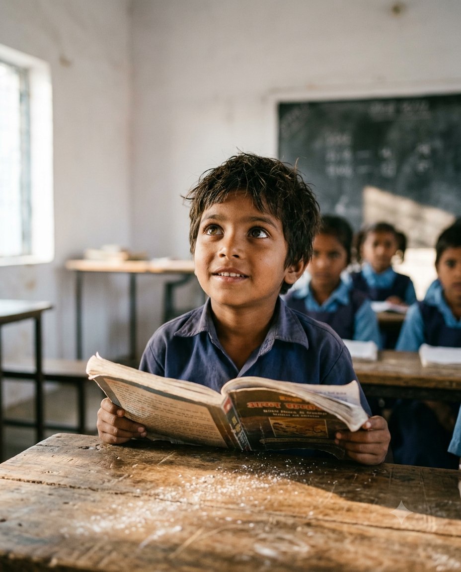 A classroom in our Primary Education programme